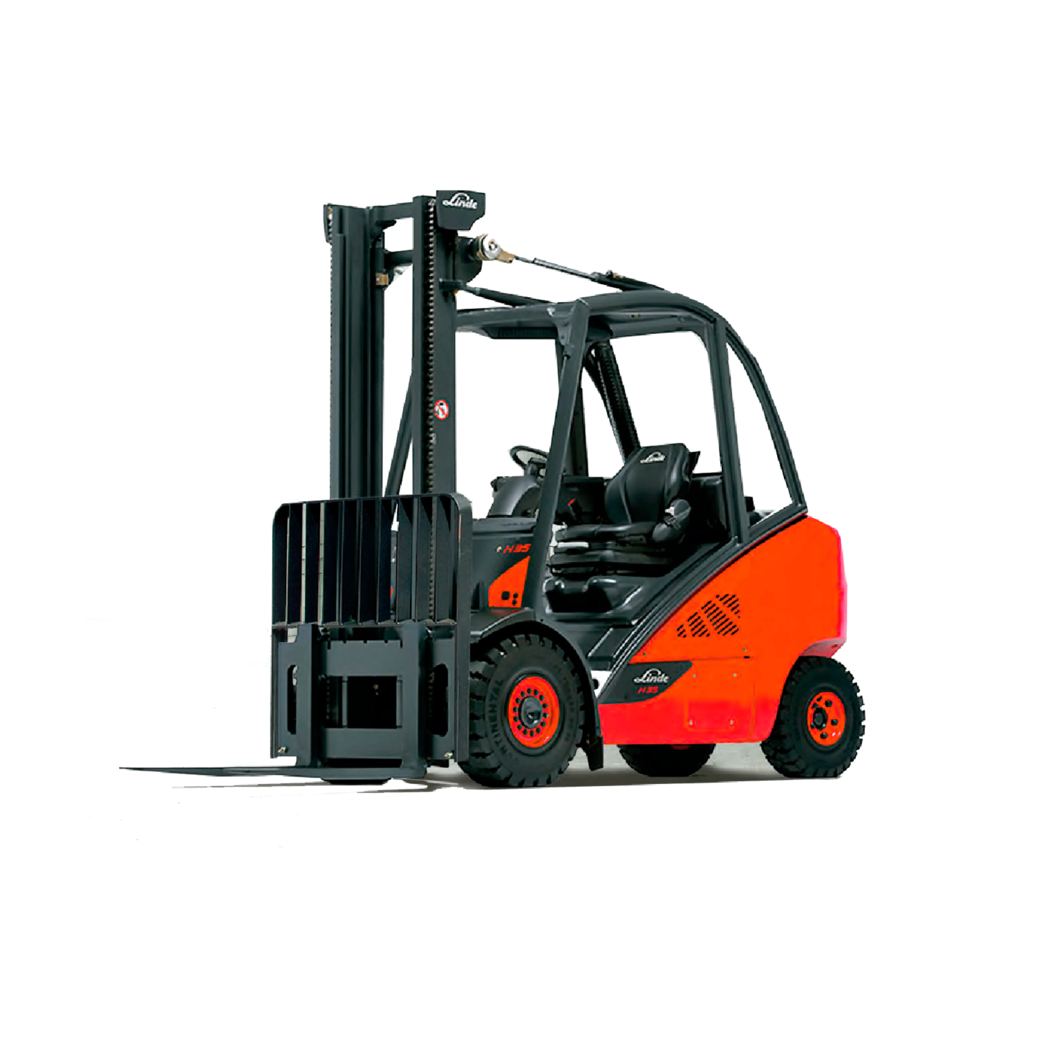 Linde E50S Viljuškar